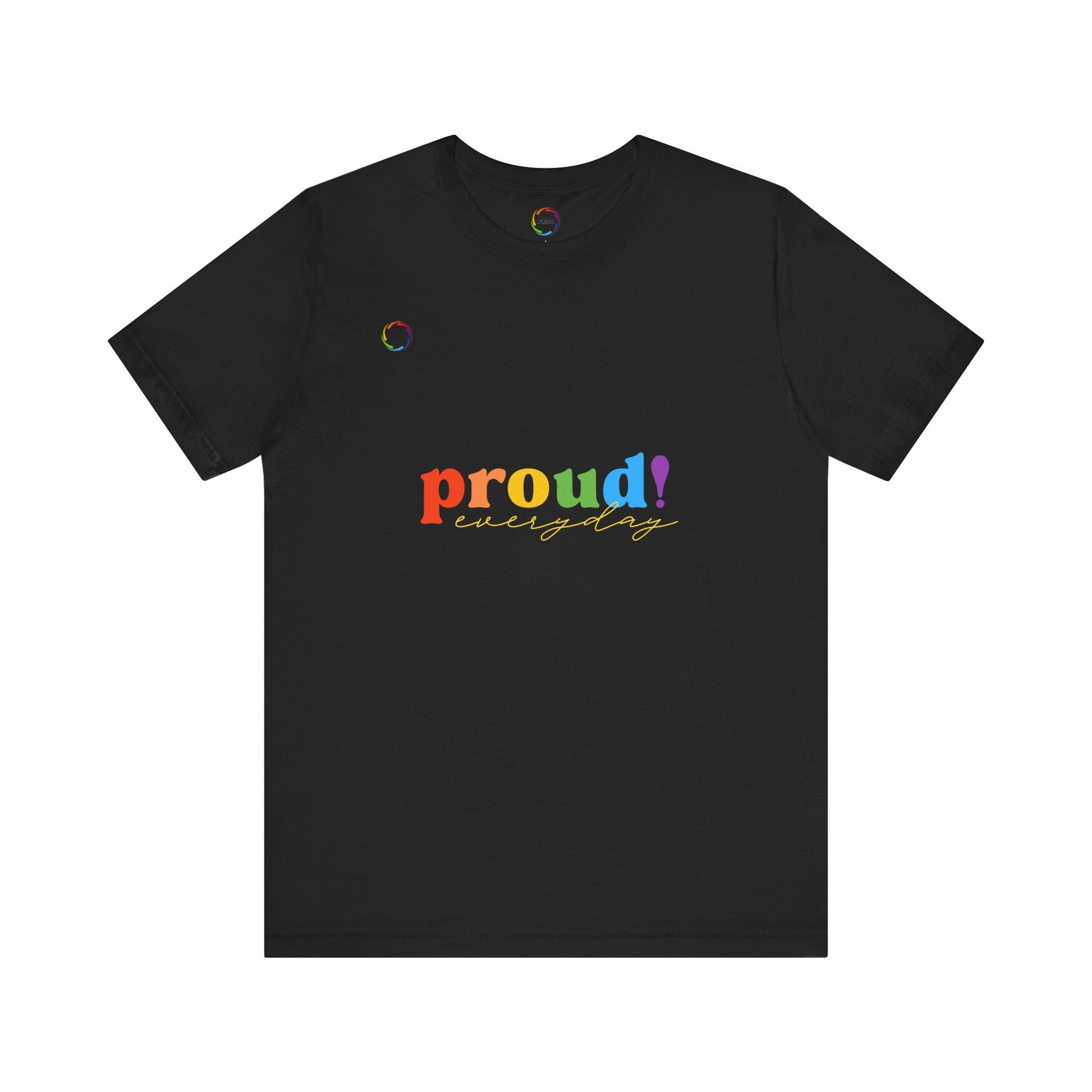 Proud! Unisex Short Sleeve Tee - Celebrate LGBTQ+ PRIDE