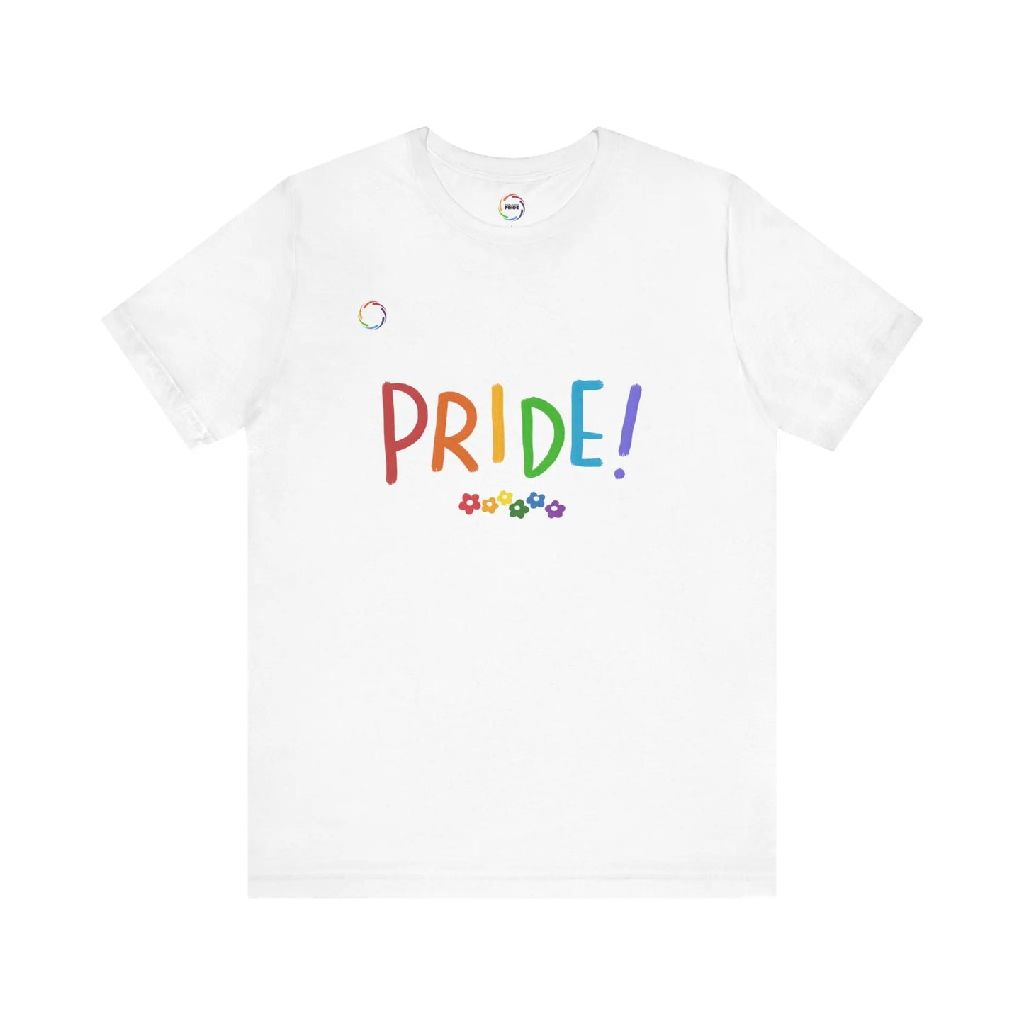 Pride Unisex Bella+Canvas Flowers Tee Printify