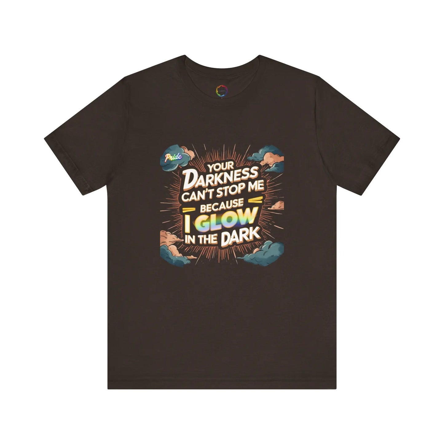 Glow in the Dark Motivational Tee | Unisex Short Sleeve Shirt Printify