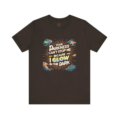 Glow in the Dark Motivational Tee | Unisex Short Sleeve Shirt Printify
