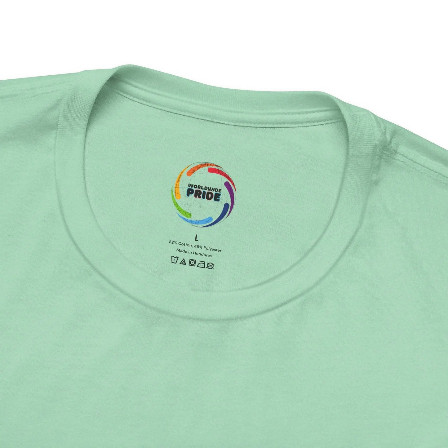 PRIDE Floral Short Sleeve Tee for Celebrating the LGBTQIA+ Community Printify