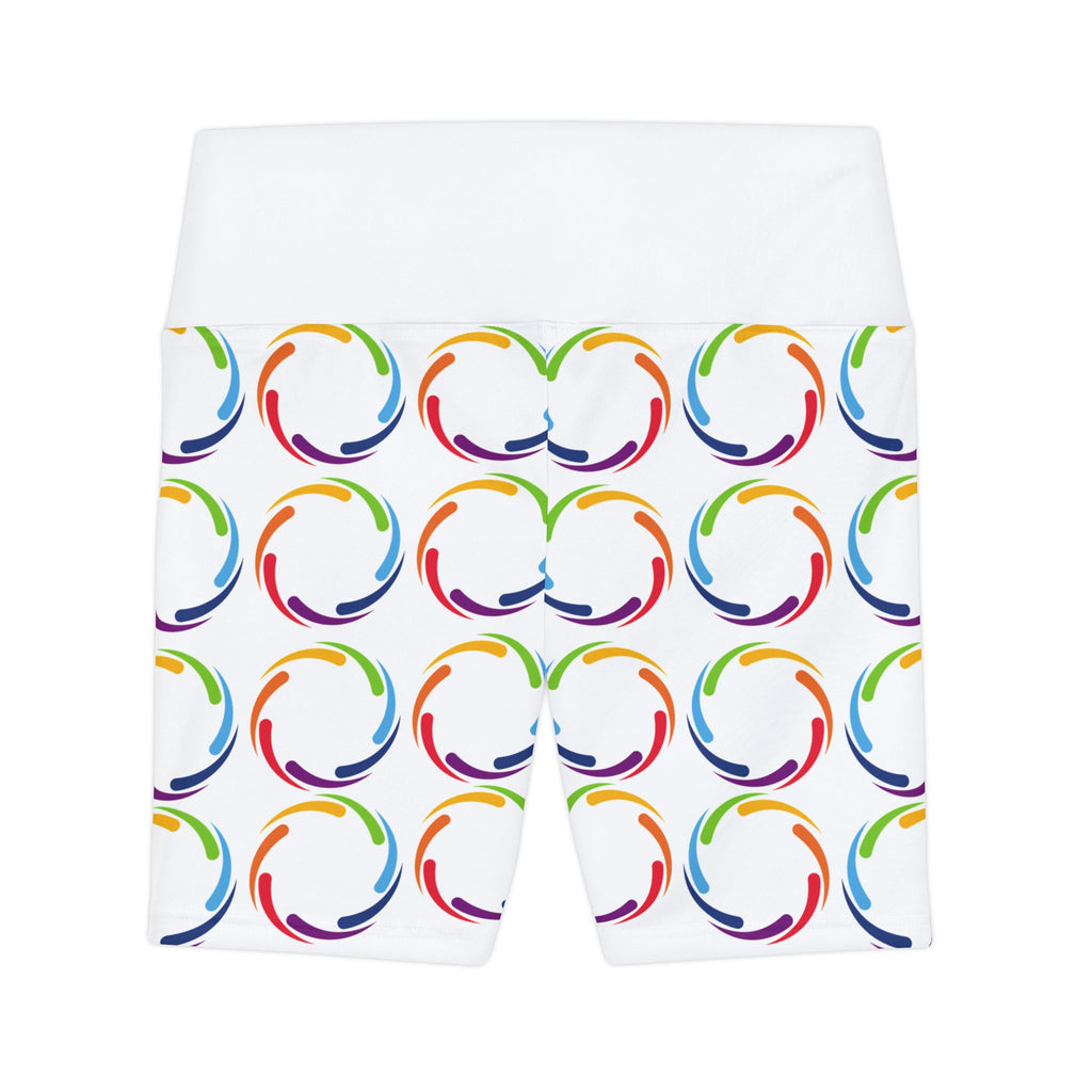 PRIDE Love is Love Workout Shorts for Women