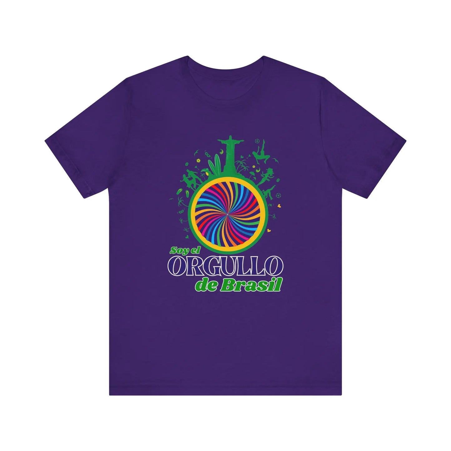 Repping Brazil Pride T-Shirt - "Soy el Orgullo de Brasil" Unisex Tee Printify