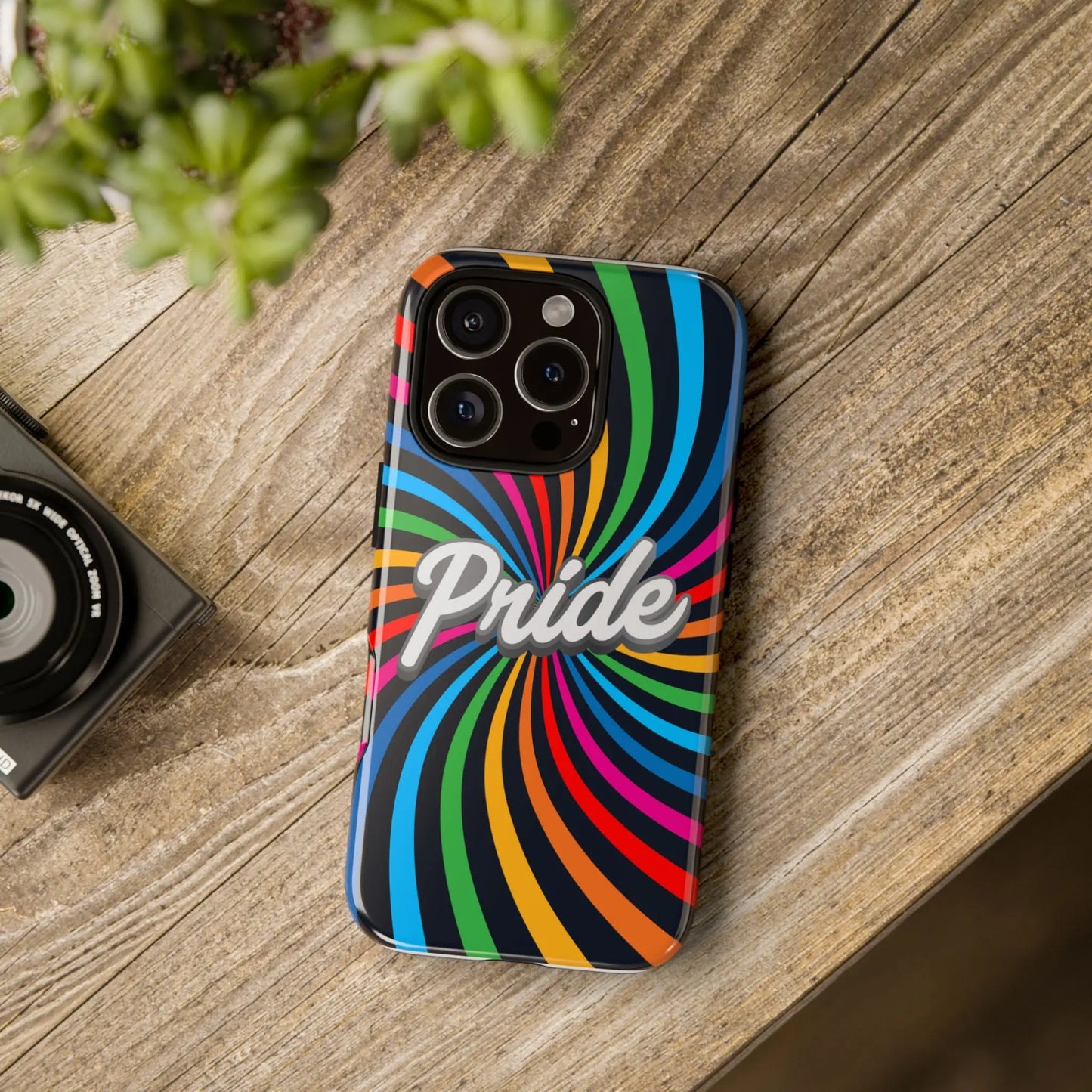 Colorful PRIDE Phone Case - Tough Cases for LGBTQ+ Community Printify