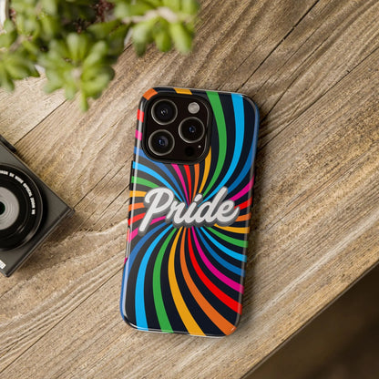 Colorful PRIDE Phone Case - Tough Cases for LGBTQ+ Community Printify