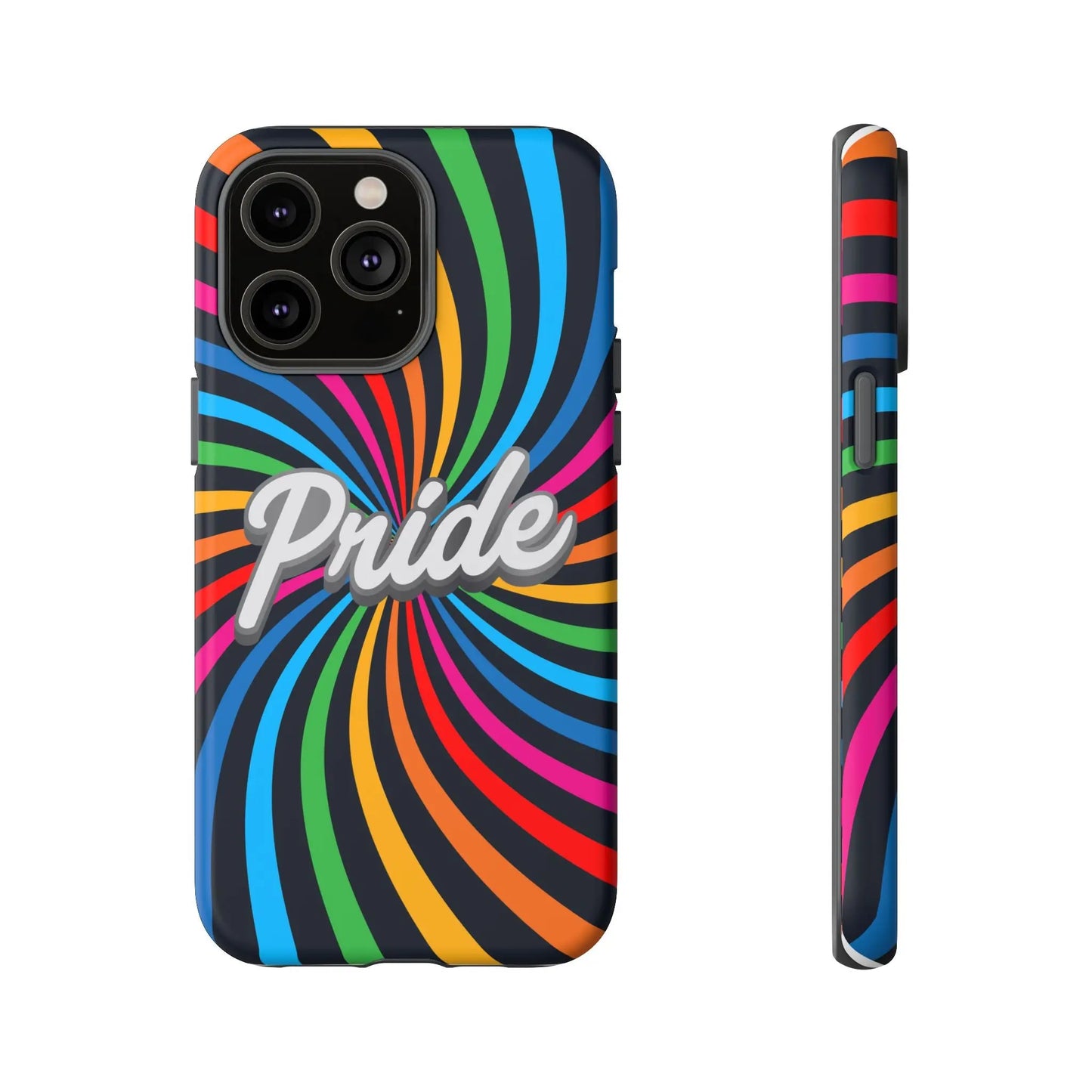 Colorful PRIDE Phone Case - Tough Cases for LGBTQ+ Community Printify