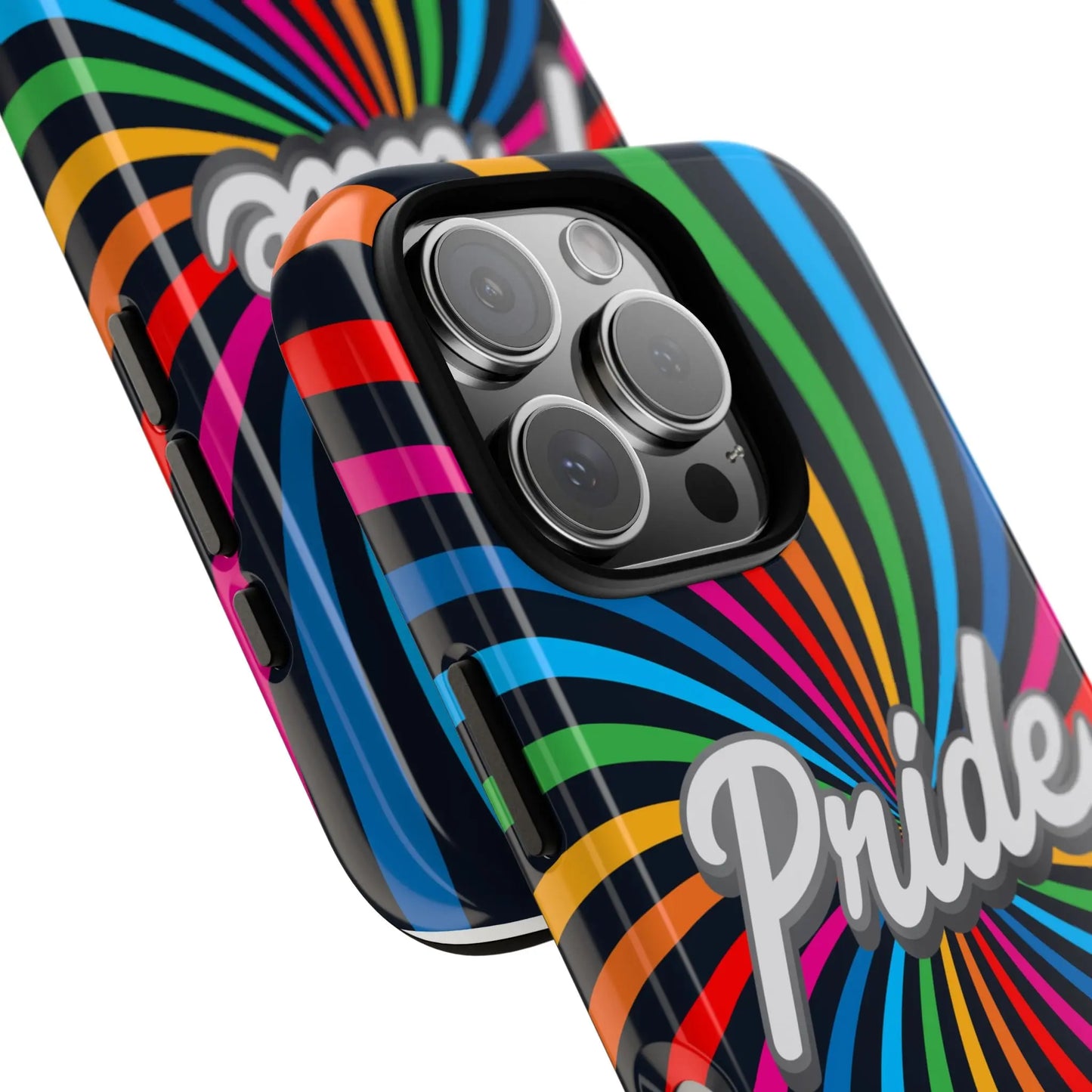 Colorful PRIDE Phone Case - Tough Cases for LGBTQ+ Community Printify