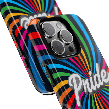 Colorful PRIDE Phone Case - Tough Cases for LGBTQ+ Community Printify