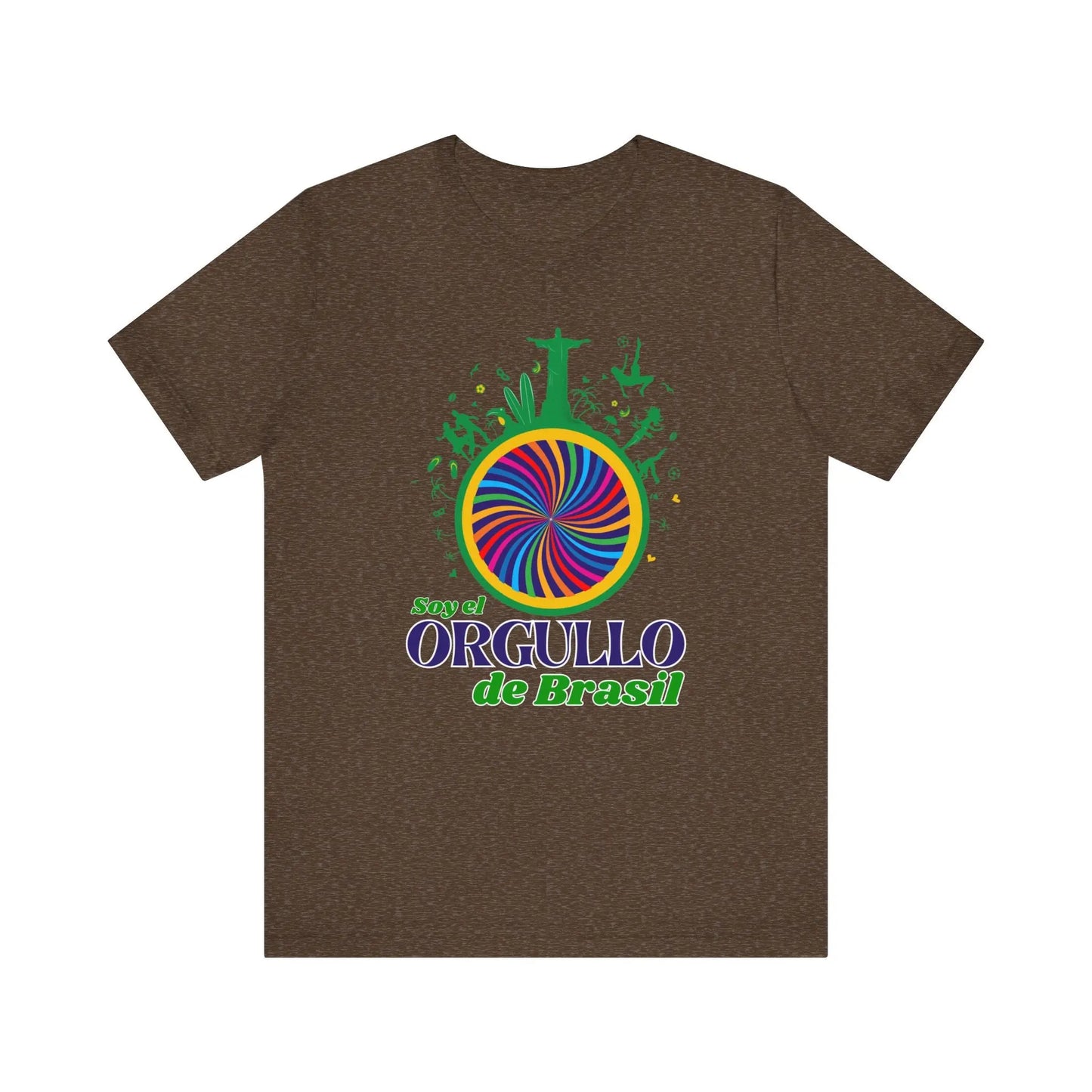 Repping Brazil Pride T-Shirt - "Soy el Orgullo de Brasil" Unisex Tee Printify