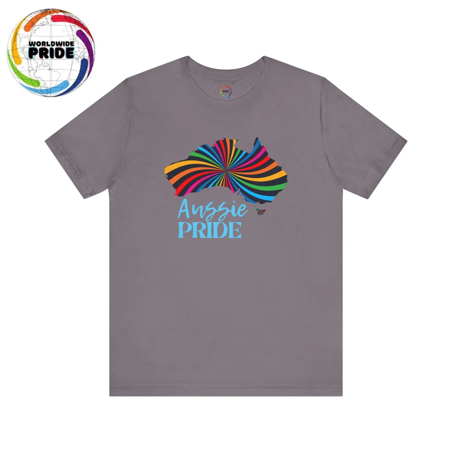 Aussie Pride Unisex Short Sleeve Tee - Celebrate Diversity and Inclusivity Printify