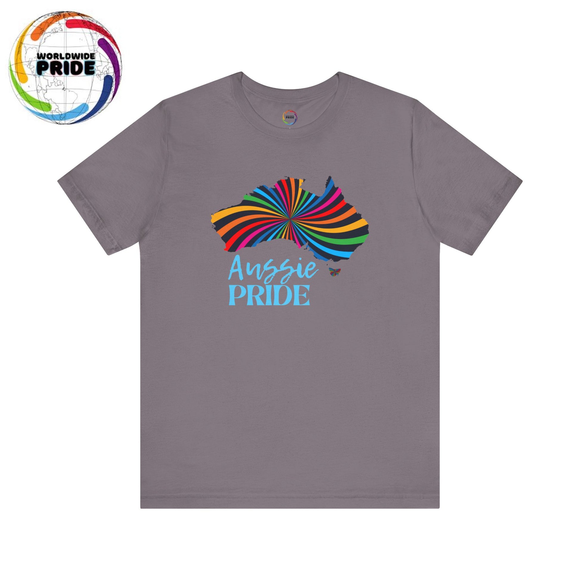 Aussie Pride Unisex Short Sleeve Tee - Celebrate Diversity and Inclusivity