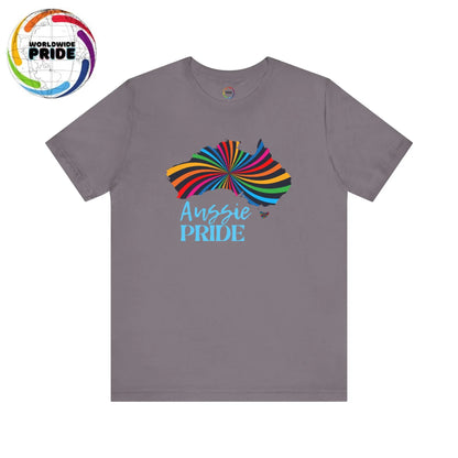 Aussie Pride Unisex Short Sleeve Tee - Celebrate Diversity and Inclusivity Printify