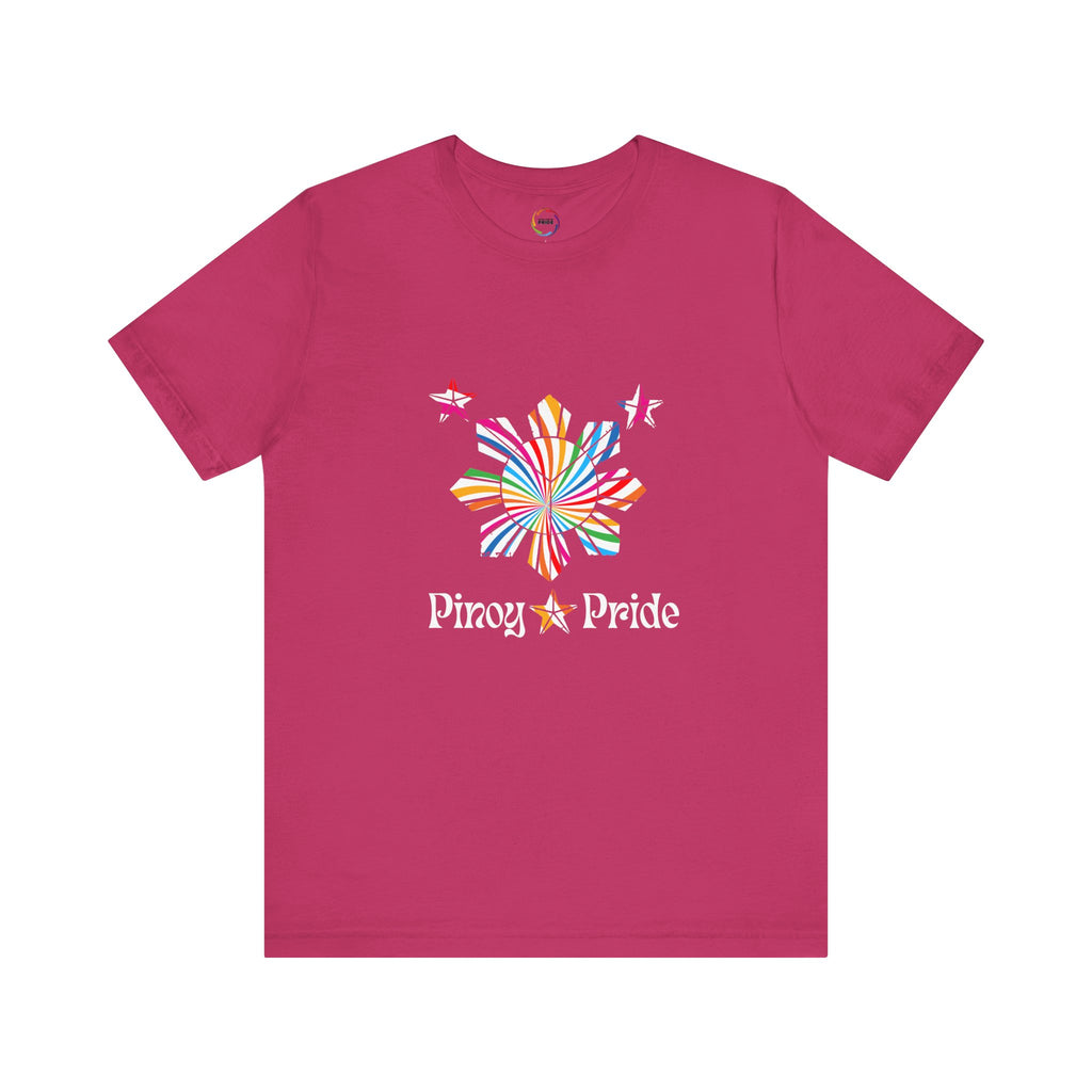 Unisex Tee Pinoy Rainbow Flag LGBTQ Philippines Pride Shirt