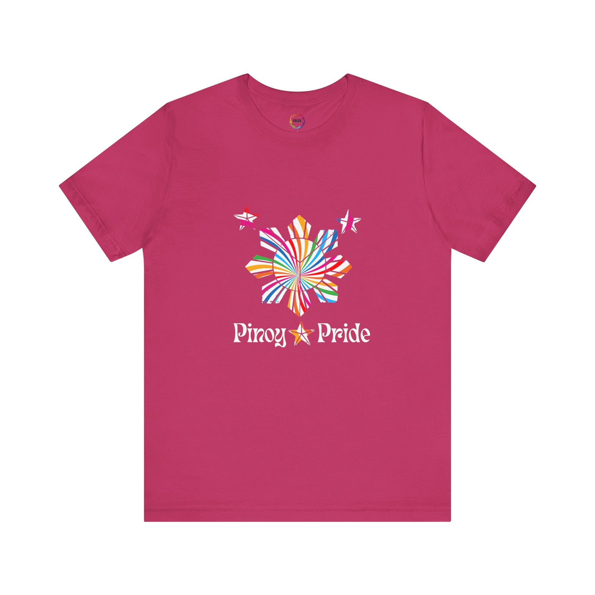 Unisex Tee Pinoy Rainbow Flag LGBTQ Philippines Pride Shirt