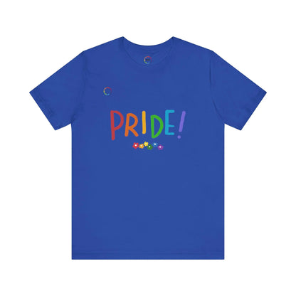 Pride Unisex Bella+Canvas Flowers Tee Printify
