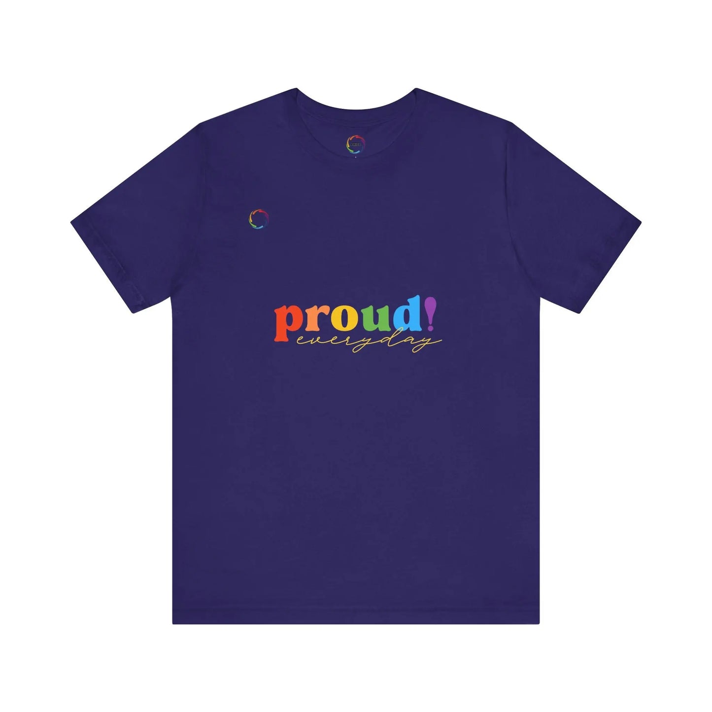 Proud! Unisex Short Sleeve Tee - Celebrate LGBTQ+ PRIDE Printify