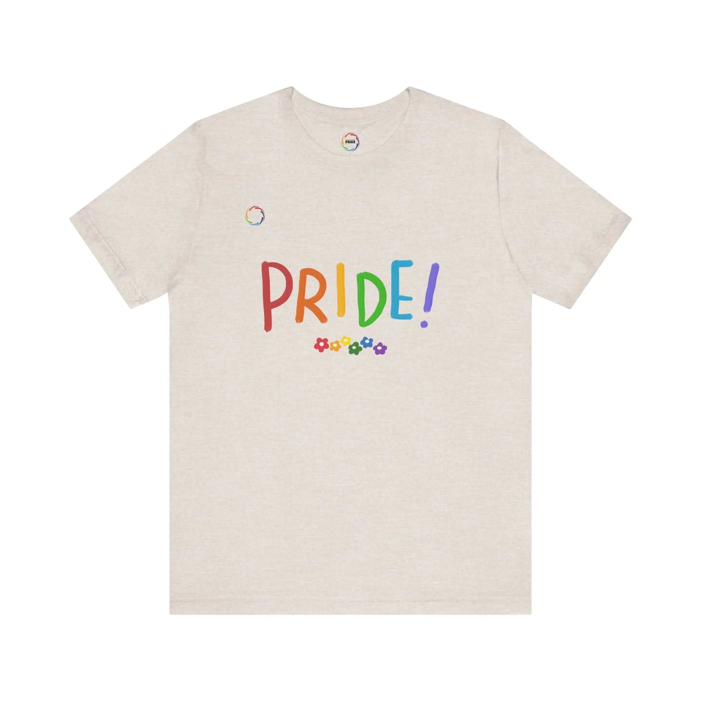 Pride Unisex Bella+Canvas Flowers Tee Printify