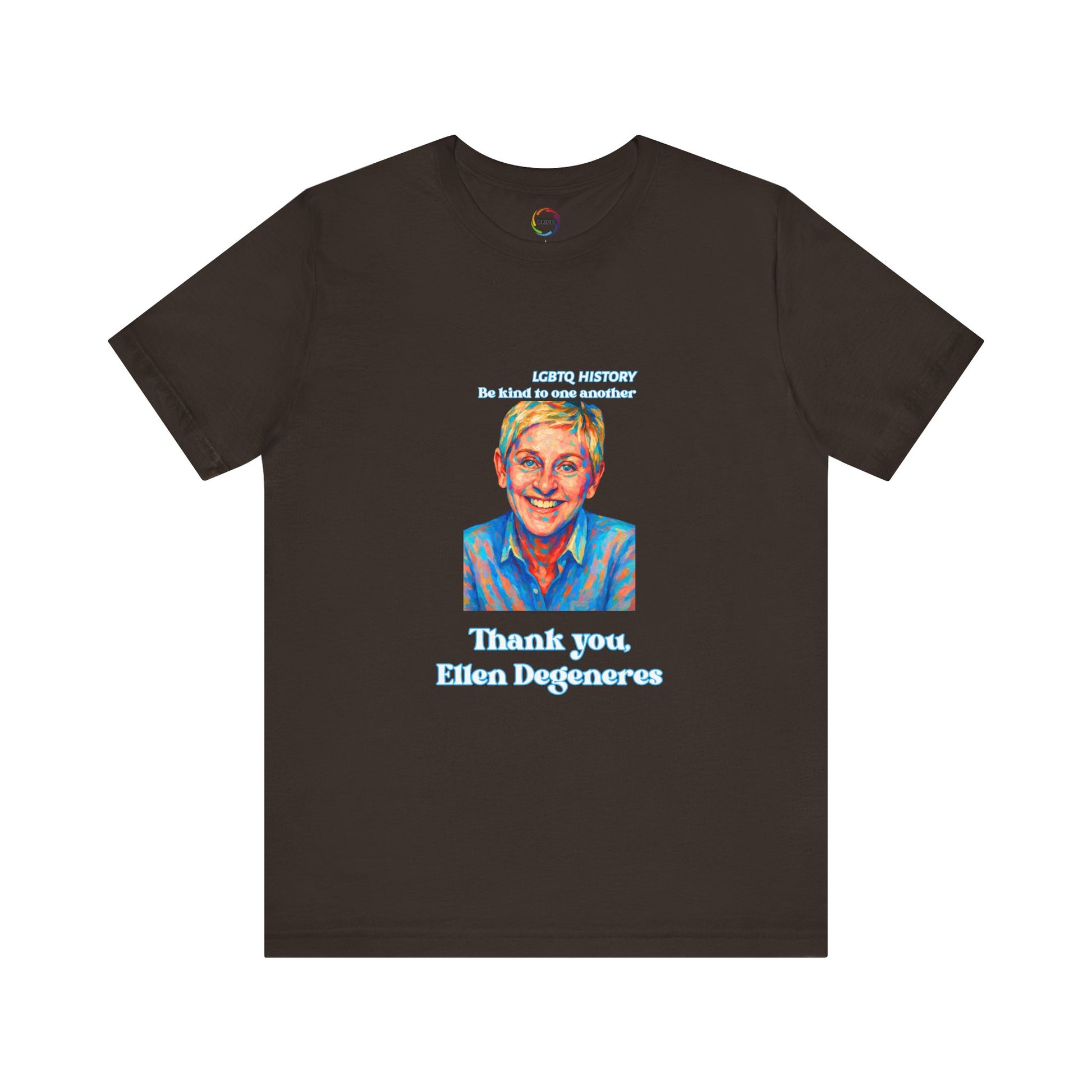 Thank You Ellen Degeneres Tribute Tee for LGBTQ Icon