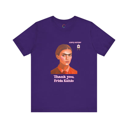 Thank You, Frida Kahlo, Feminist Art Tribute Tee, Empowerment Statement Top