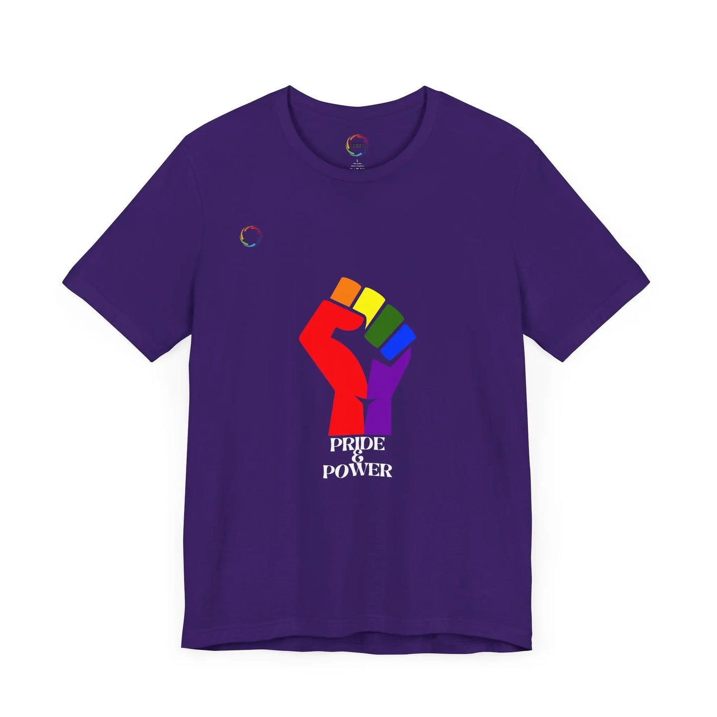 Pride & Power Unisex Tee - Celebrate Equality & LGBTQ+ Rights Printify