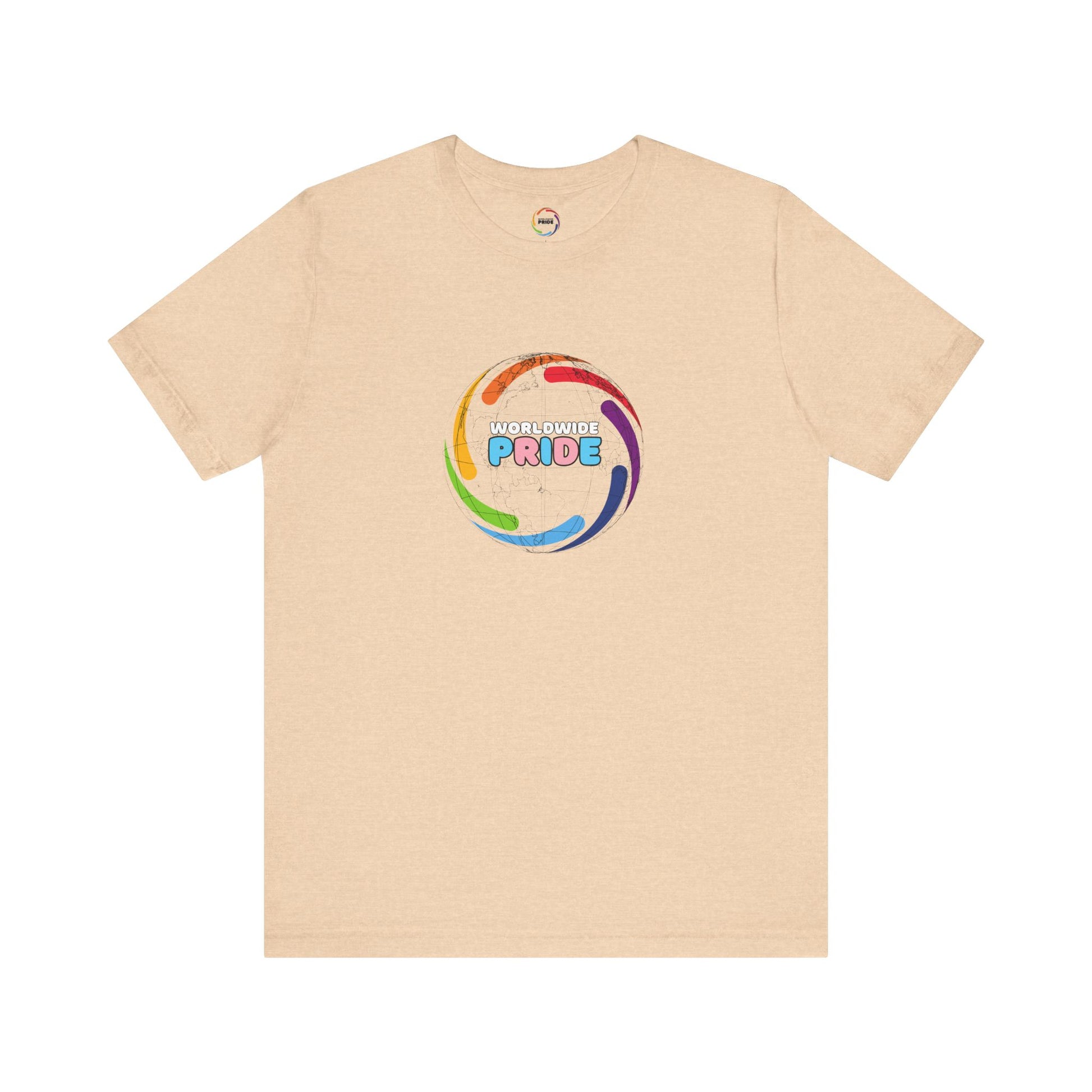 Worldwide Pride Logo Tee - Celebrate Love and Diversity