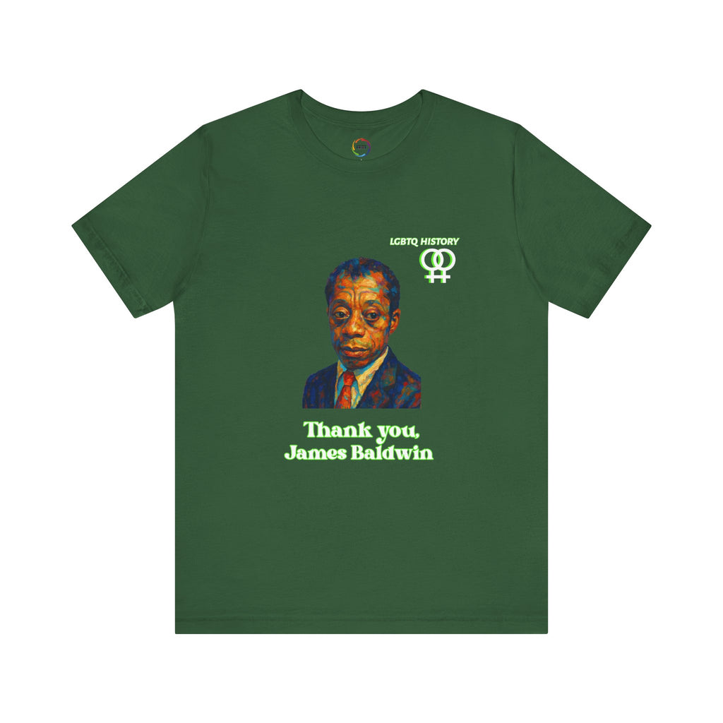 James Baldwin LGBTQ History T-Shirt