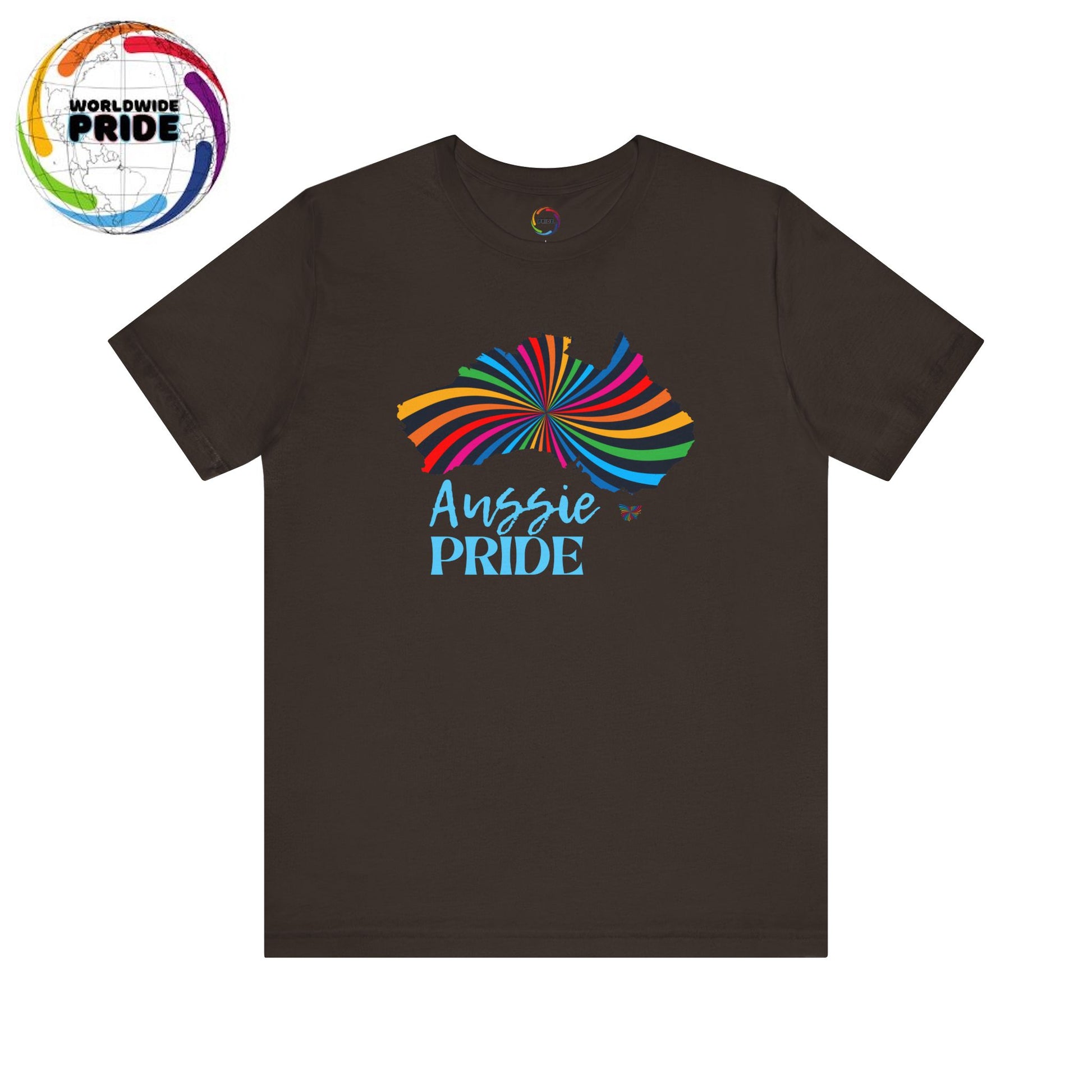 Aussie Pride Unisex Short Sleeve Tee - Celebrate Diversity and Inclusivity