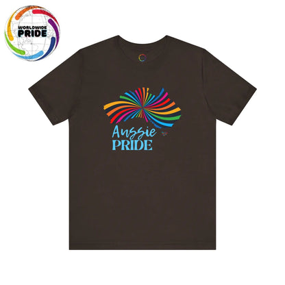 Aussie Pride Unisex Short Sleeve Tee - Celebrate Diversity and Inclusivity Printify