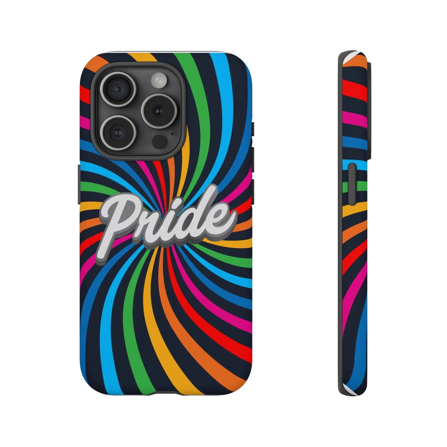Colorful PRIDE Phone Case - Tough Cases for LGBTQ+ Community Printify