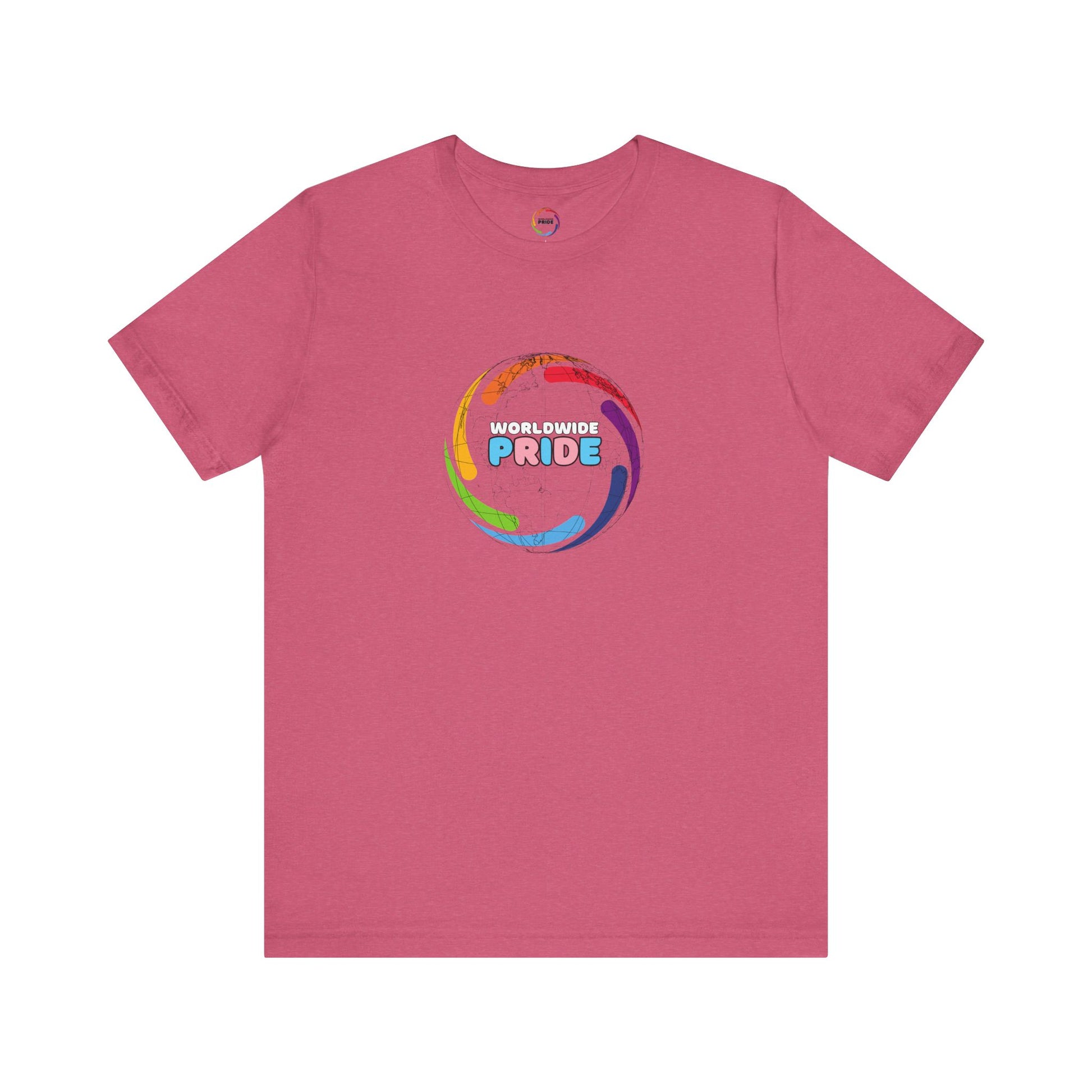Worldwide Pride Logo Tee - Celebrate Love and Diversity