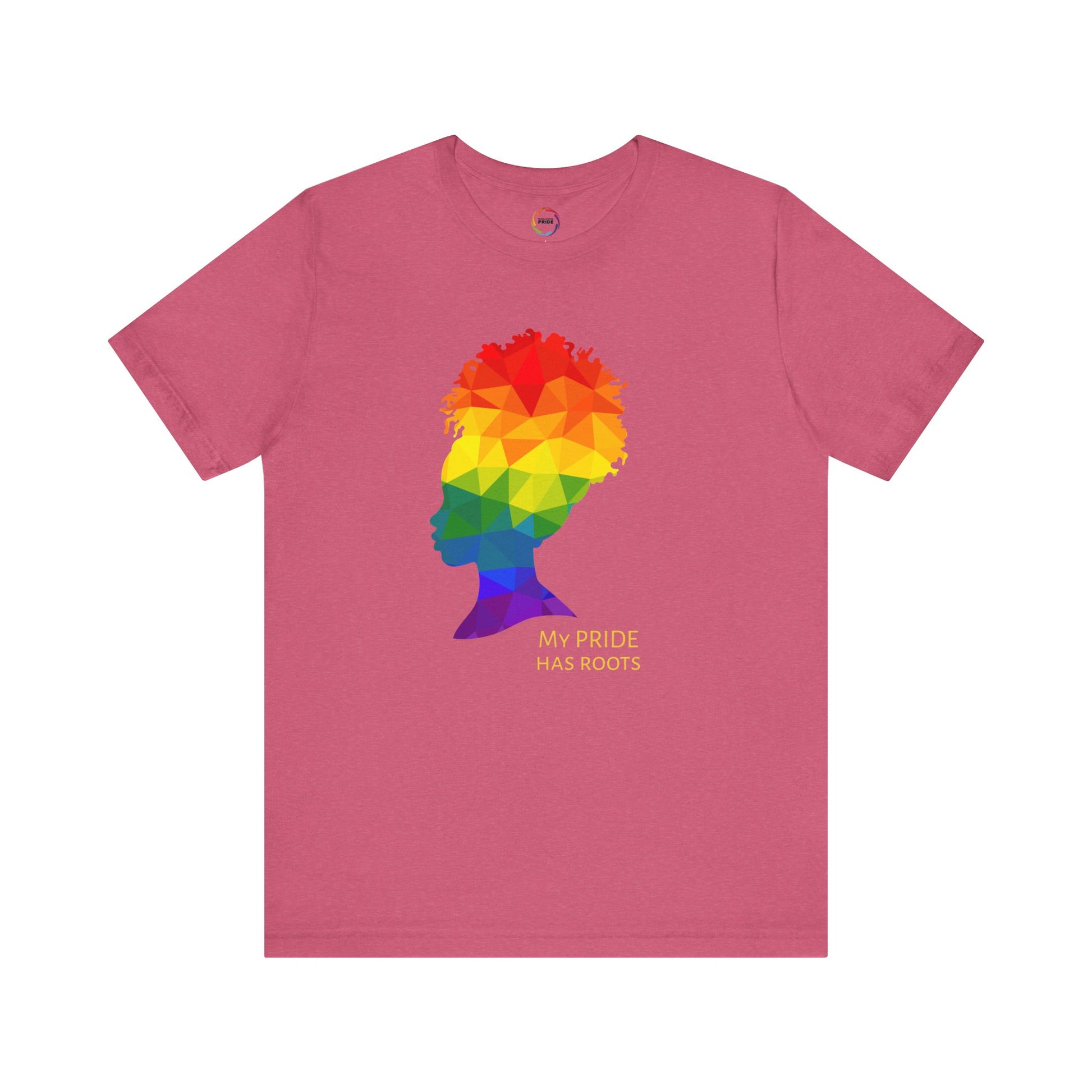 LGBTQ Graphic T-Shirt - My PRIDE Has Roots - Unisex Short Sleeve Tee