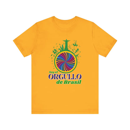 Repping Brazil Pride T-Shirt - "Soy el Orgullo de Brasil" Unisex Tee Printify