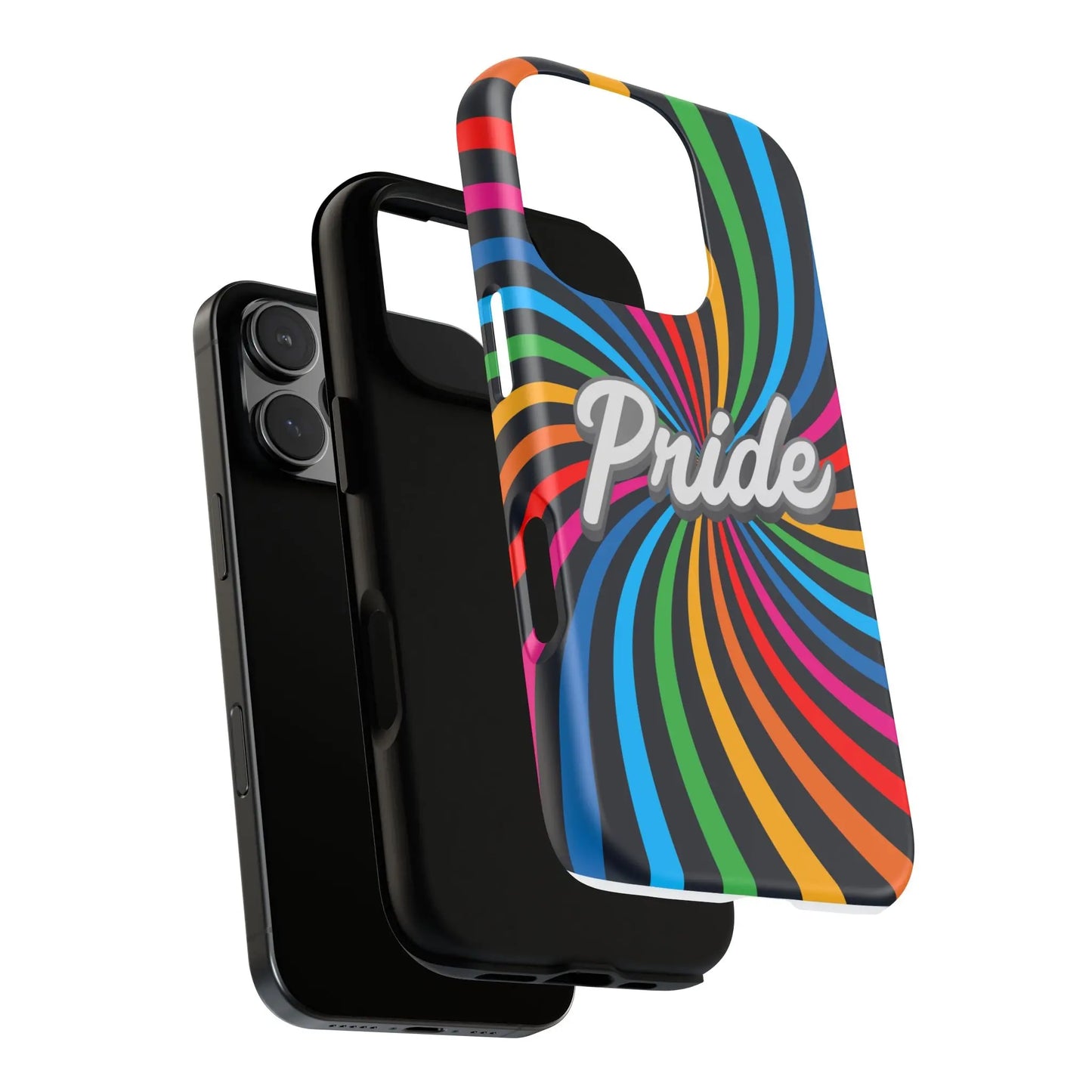 Colorful PRIDE Phone Case - Tough Cases for LGBTQ+ Community Printify