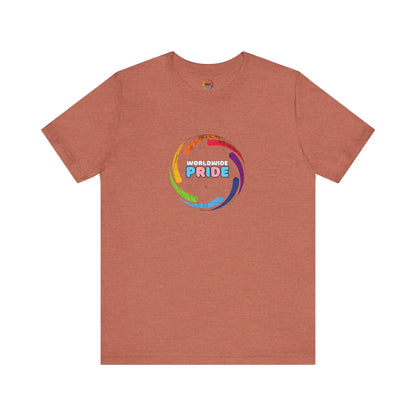 Worldwide Pride Logo Tee - Celebrate Love and Diversity Printify