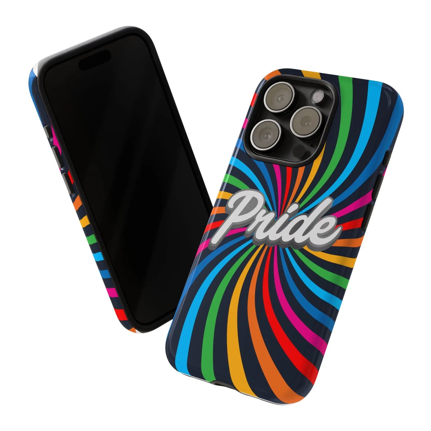 Colorful PRIDE Phone Case - Tough Cases for LGBTQ+ Community Printify
