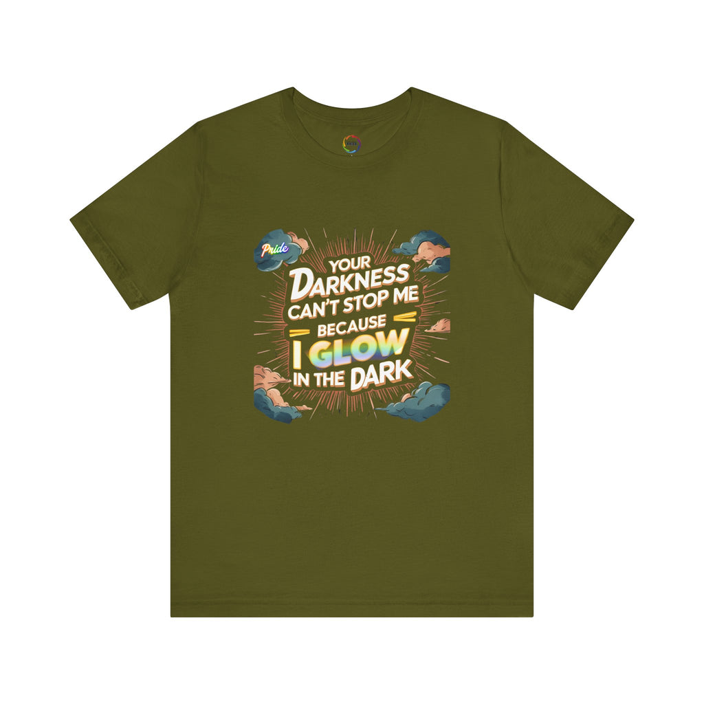 Glow in the Dark Motivational Tee | Unisex Short Sleeve Shirt