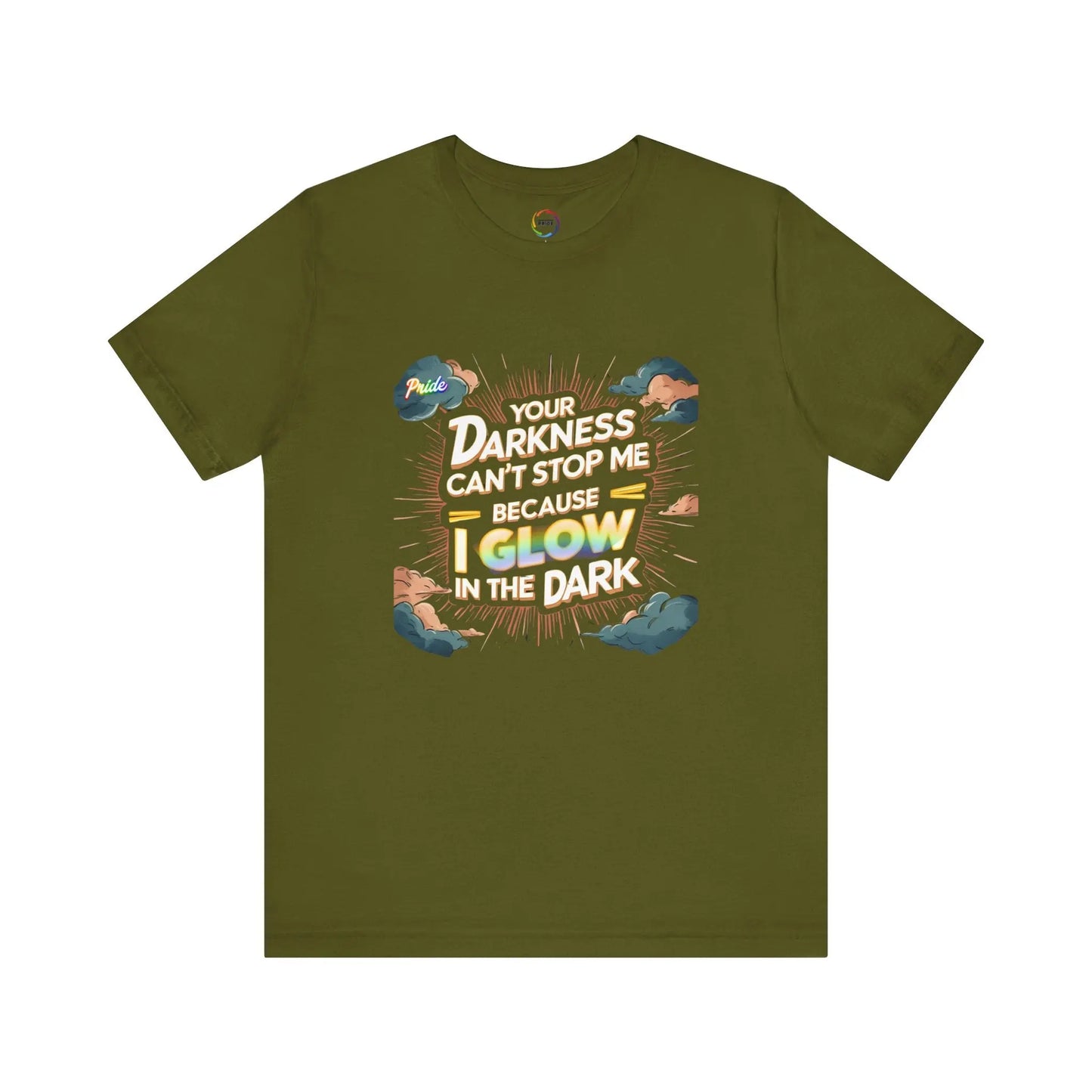 Glow in the Dark Motivational Tee | Unisex Short Sleeve Shirt Printify