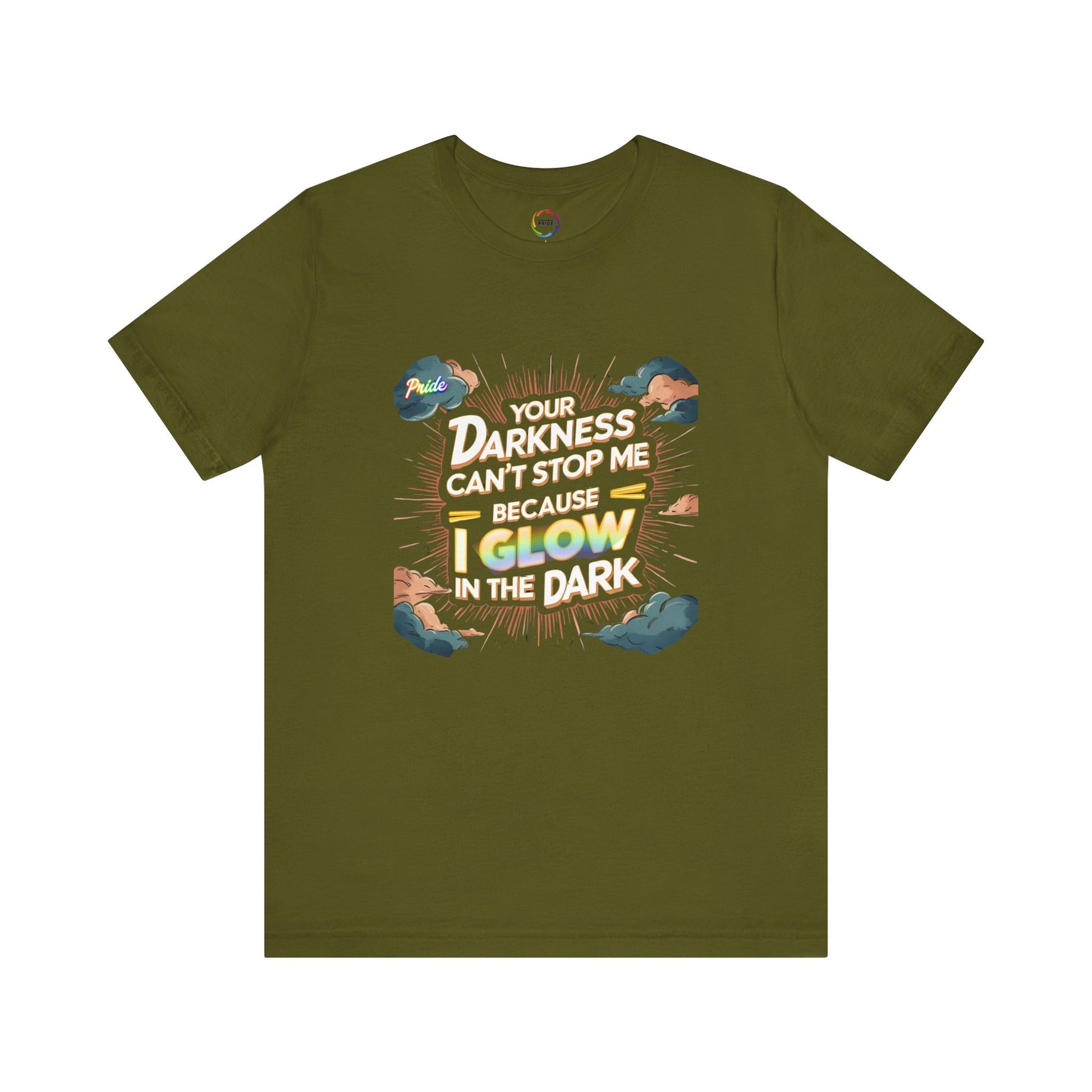 Glow in the Dark Motivational Tee | Unisex Short Sleeve Shirt