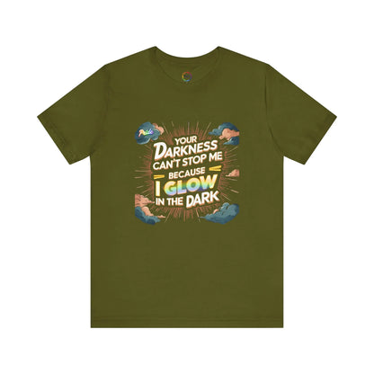 Glow in the Dark Motivational Tee | Unisex Short Sleeve Shirt Printify
