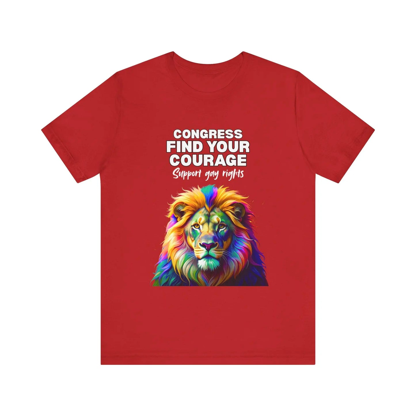 Message to Congress Gay Rights Tee Printify