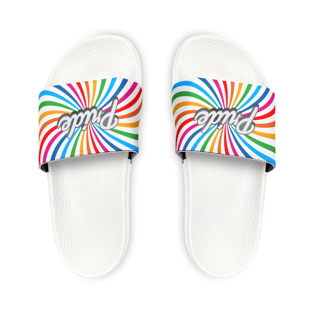 Men's Pride Spiral Sandals - Colorful Summer Footwear
