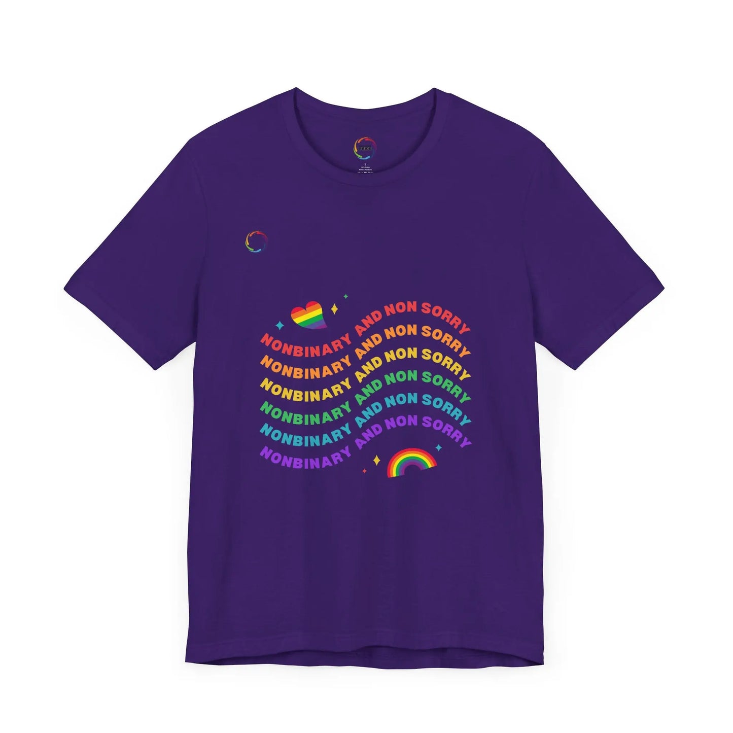 PRIDE-Unapologetic Nonbinary Tee Printify
