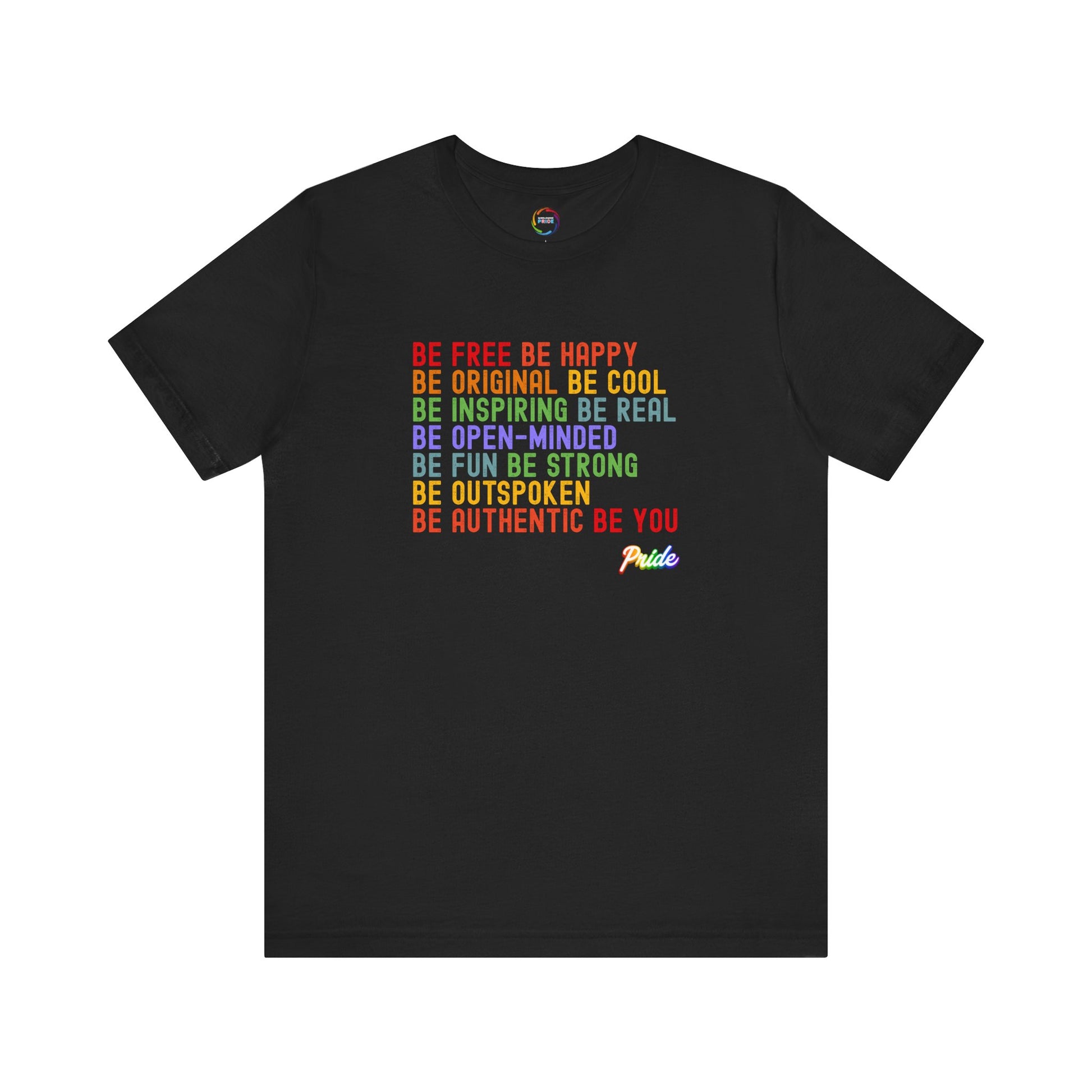 Positive Vibe Unisex Tee - Inspirational Quotes T-Shirt for Everyday Casual Wear, Self-Love Gift, Motivational Apparel, Mindfulness Reminder