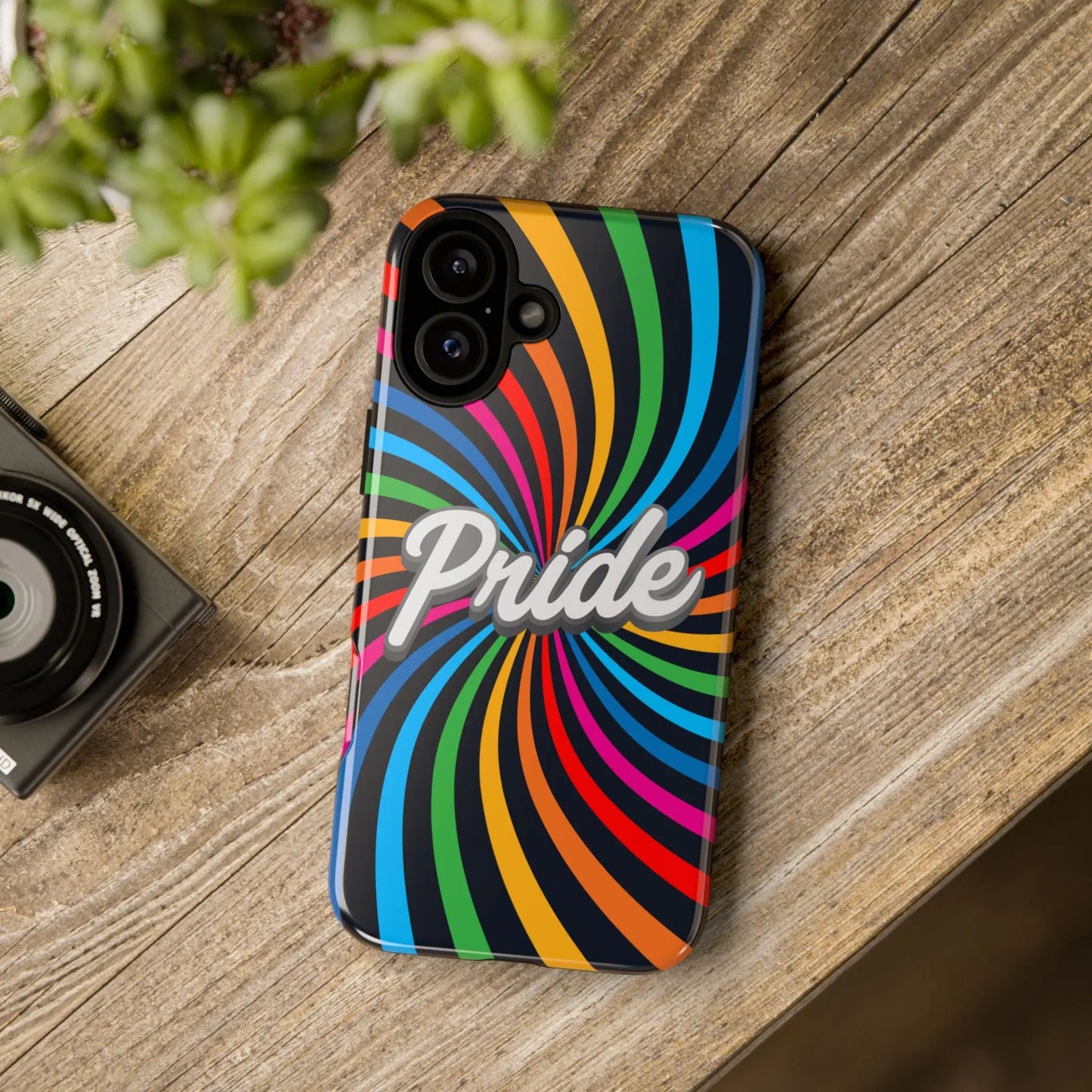 Colorful PRIDE Phone Case - Tough Cases for LGBTQ+ Community Printify