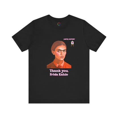 Thank You, Frida Kahlo, Feminist Art Tribute Tee, Empowerment Statement Top