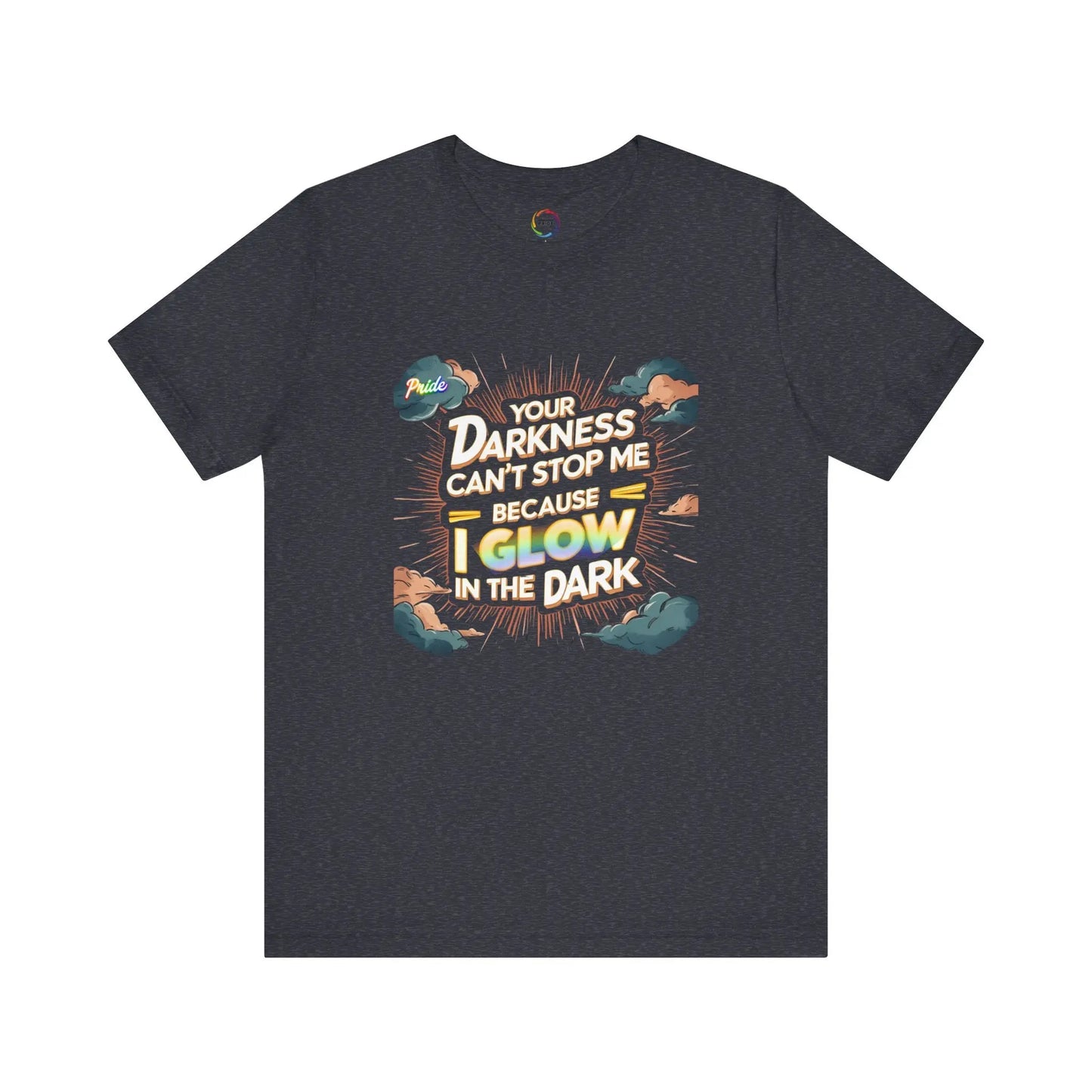 Glow in the Dark Motivational Tee | Unisex Short Sleeve Shirt Printify