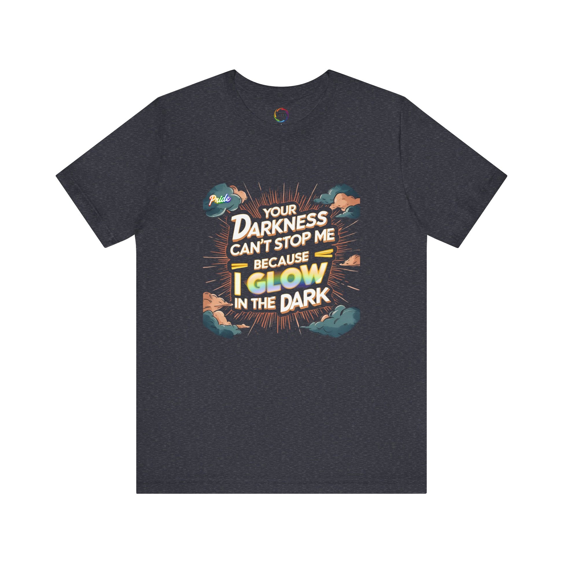 Glow in the Dark Motivational Tee | Unisex Short Sleeve Shirt