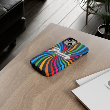 Colorful PRIDE Phone Case - Tough Cases for LGBTQ+ Community Printify