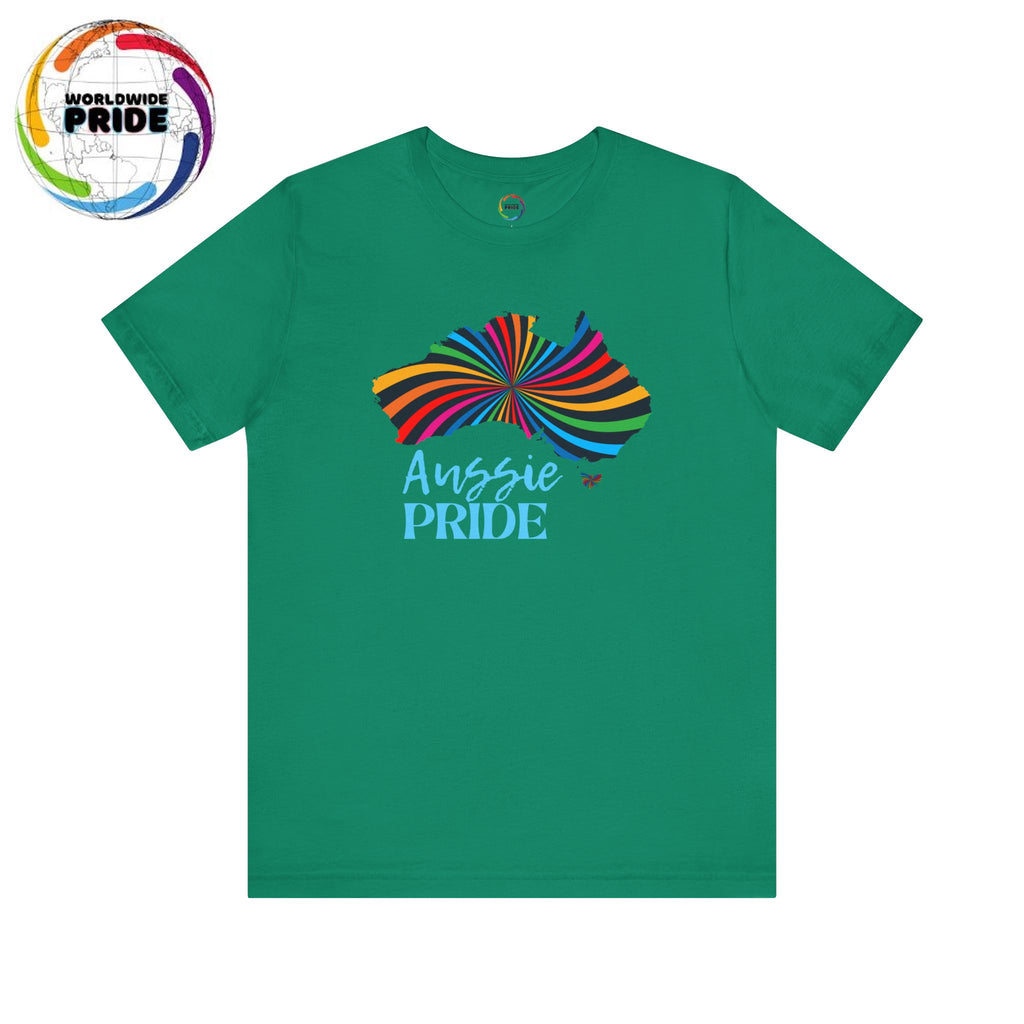 Aussie Pride Unisex Short Sleeve Tee - Celebrate Diversity and Inclusivity