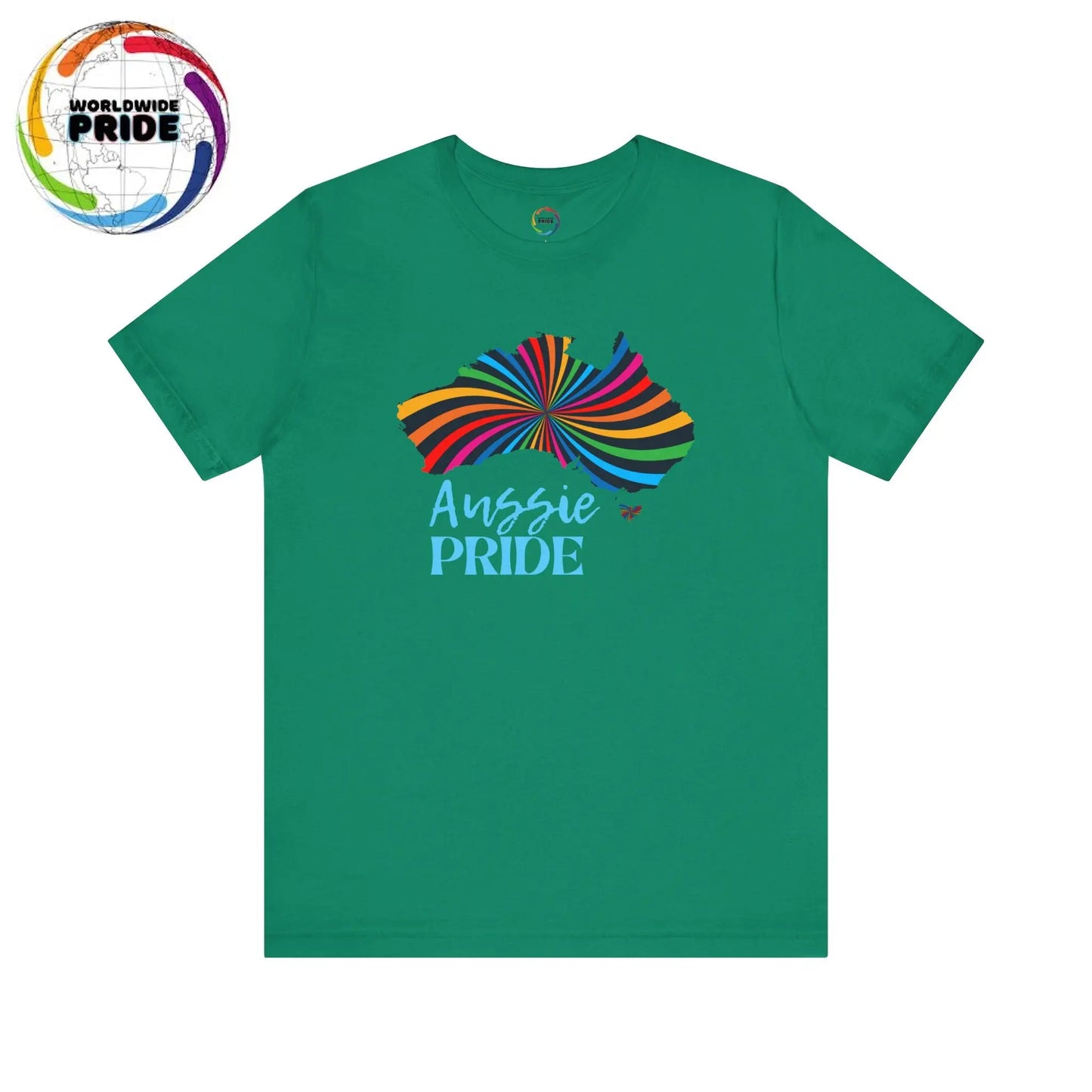 Aussie Pride Unisex Short Sleeve Tee - Celebrate Diversity and Inclusivity Printify
